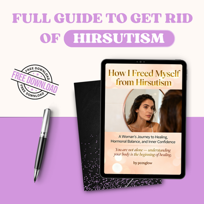 Get rid of hirsutism and relieve myself of this suffering, step by step
