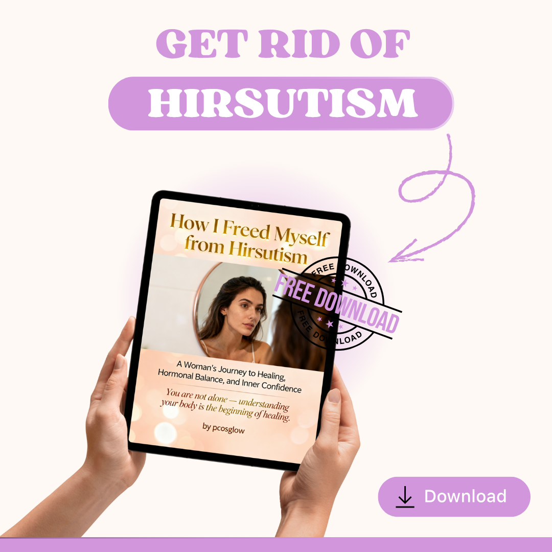 Get rid of hirsutism and relieve myself of this suffering, step by step