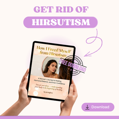Get rid of hirsutism and relieve myself of this suffering, step by step