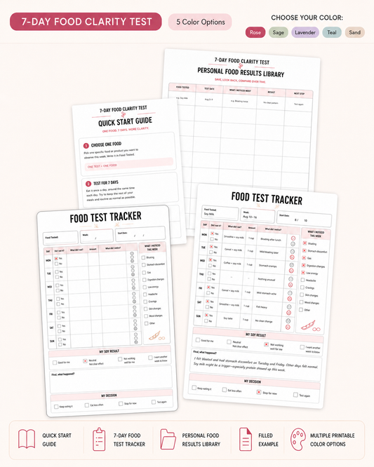 pcos food test tracker